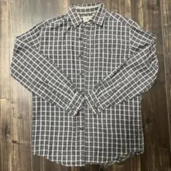 90s LLBean ギンガムチェック 長袖 シャツ
