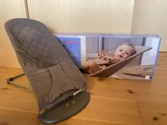 BABYBJORN バウンサー ソフト ピンク キルティング 箱付き - メルカリ
