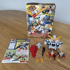 【ジャンク】BB戦士 148 ウィングガンダム Gビーグル SD大戦艦編 組立品のサムネイル