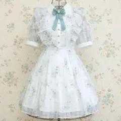 Amavel Girly Flour ワンピース ブルー - メルカリ