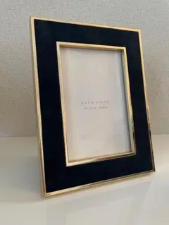 ZARA HOME ザラホーム フォトフレーム ブラック ゴールド 写真立て