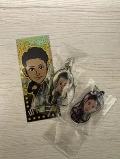 山下健二郎 / クリーナーストラップ・千社札セット