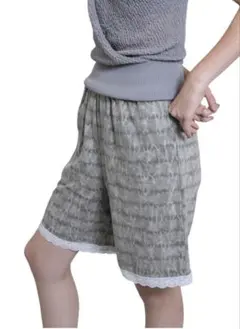パーバーズ PERVERZE Lace Trim Shorts / Brown - メルカリ