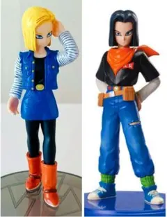 ドラゴンボールZ フィギュア【 人造人間17号＆18号  】☆未開封新品☆絶版品