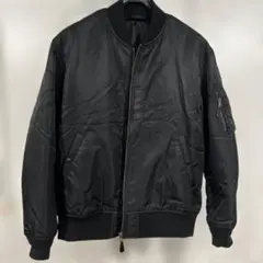 GU ブラック ジャンパー・ブルゾン