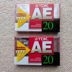 昭和世代のカセットテープ TDK AE-60G ノーマルポジションTYPE-1