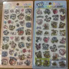 ジュエリードロップステッカー　エンジェルブルー　ナカムラくん