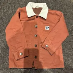 Petit main オレンジ ジャケット 100