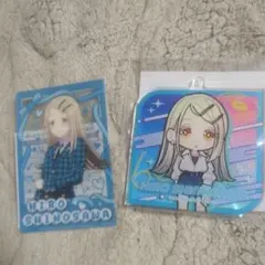 ✳学園アイドルマスター✳くじ✳アクリルキーホルダー＆クリアカード✳篠澤広✳