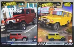 ホットウィール　トヨタ　ランド　クルーザー　FJ43　２種セット　未開封のサムネイル