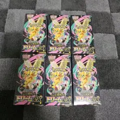ポケモンカード MEGAドリームEX 6BOX