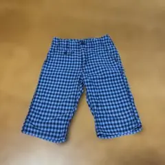 GapKids チェック柄 ハーフパンツ US 12