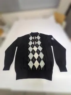 CUTTER & BUCK アーガイル柄 ニットセーター Mのサムネイル