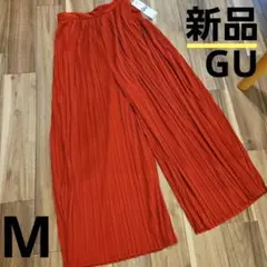 新品️ GU ジーユー プリーツパンツ M しまむら ユニクロ アベイル 低身長