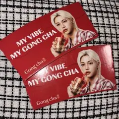 Gongcha ゴンチャ フィリックス スリーブ カップホルダー 3枚セット