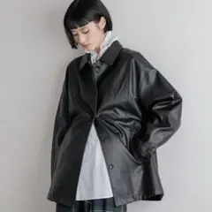 レザーカバーオール