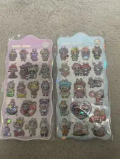 ⭐︎ラブブ ボンボンドロップシール 2枚セット④