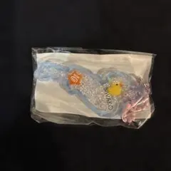 琵琶湖キーホルダー アヒル 雄琴温泉 水色