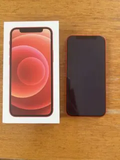 Apple iPhone 12 mini RED 本体 外箱あり