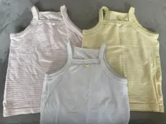 タンクトップ 肌着 3枚セット 90サイズ