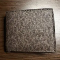 MICHAEL KORS 二つ折り財布 ブラウン モノグラムのサムネイル