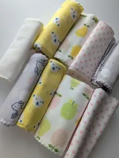 新品 出産準備 かわいい ガーゼハンカチ セット