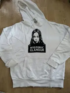HYSTERIC GLAMOUR フード付きパーカー ホワイト