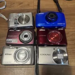 ジャンク品】NikonCOOLPIXW300オレンジ防水4Kカメラ箱ケース付き