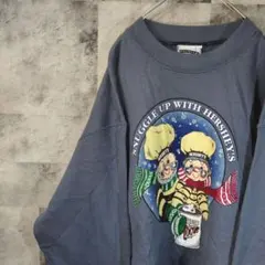 リー90sスウェットトレーナーブルーL　A32,4