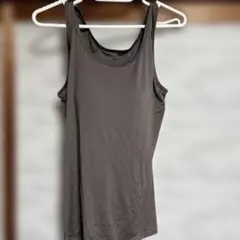 ブラトップ　カップ付きインナー　タンクトップ　LL