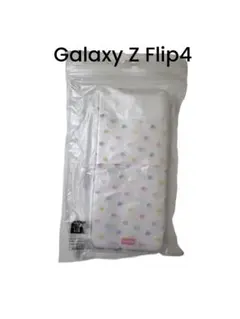 Galaxy Z Flip4 専用 ケース ハート柄 クリア