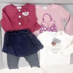 【まとめ売り】【80】トップス　カーディガン　キュロット【hakka baby】のサムネイル
