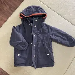 J.PRESS フード付きコート 110 ネイビー