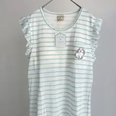 新品　suite of rooms ボーダーフリルワンピース　ルームウェア