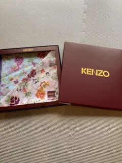 KENZO ハンカチ 花柄 箱付きのサムネイル