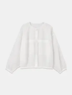 PLSTプラステ☆シアーオーガンジーブルゾン - メルカリ