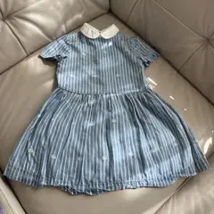 GUCCI ストライプ柄 半袖ワンピース　発表会　キッズ　6Aのサムネイル