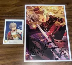 あんスタ　大神晃牙　ぱしゃっつ　サインステッカーセット　UNDEAD