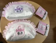 最終値下げ　エスターバニー　フリルポーチ2個セット