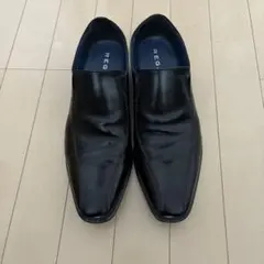 REGAL ブラックレザー 革靴　スリッポン
