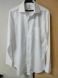 じ*べ様 UNIQLO スリムフィット ホワイトシャツ M