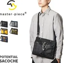 最終値下マスターピース バッグ ショルダーバッグ サコッシュ メンズ 斜め 軽量のサムネイル