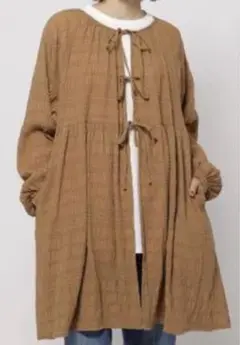 新品未使用niko and...モールギャザーチュニックワンピース