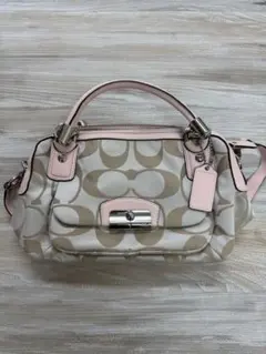 Coach ショルダーバッグ ハンドバッグ ピンク