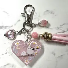 シマエナガ❁⃘*.゜レジンチャーム サクラ - メルカリ