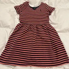 POLO RALPH LAUREN ボーダーワンピース 半袖120