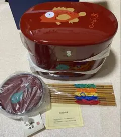 山中漆器 魚イラスト 銘々皿 5枚セット　お重のサムネイル