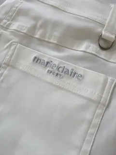 ほぼ新品‼️マリクレスポーツ　白パンツのサムネイル