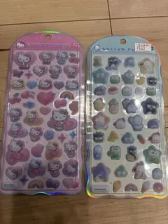 コットンパフィ キティピンク豹柄・はぴだんぶい