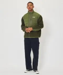 新品 X-LARGE PANELED FLEECE JACKET ジャケット L